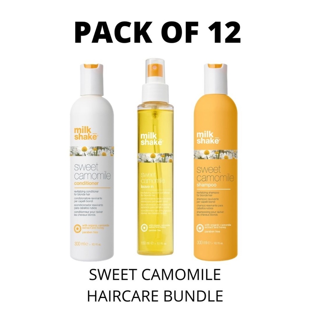 PACK OF 10 • Sweet Camomile Haircare Bundle